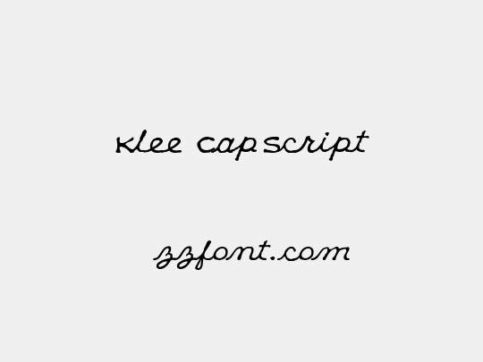 Klee CapScript