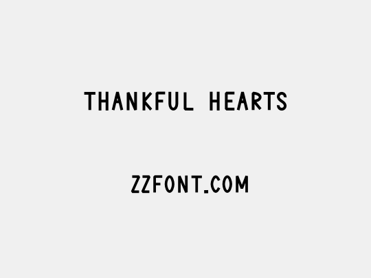 Thankful Hearts