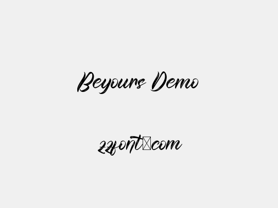Beyours Demo