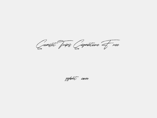 Sunset Trips Signature Free