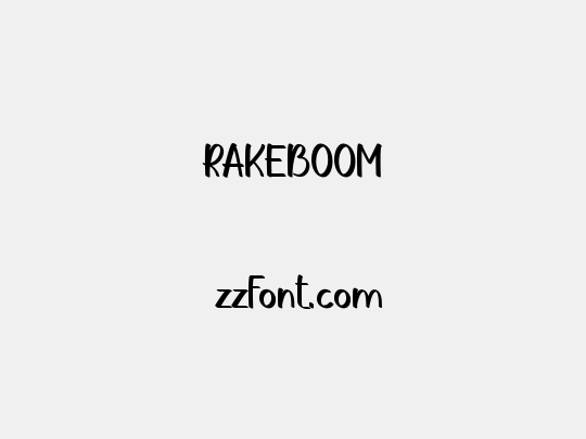 RAKEBOOM