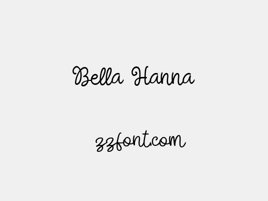 Bella Hanna