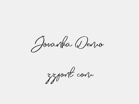 Jovanka Demo