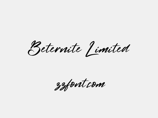 Beternite Limited