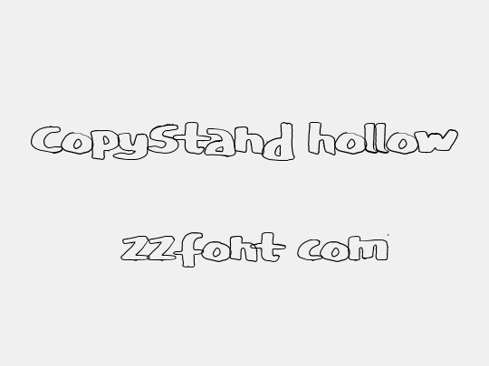 CopyStand hollow