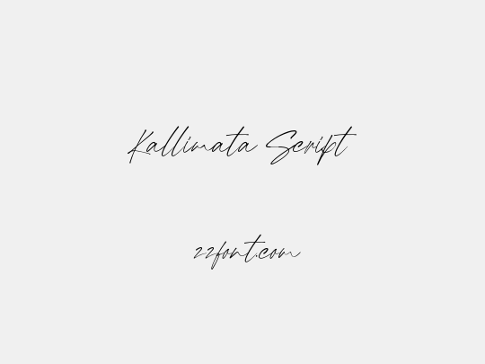 Kallimata Script