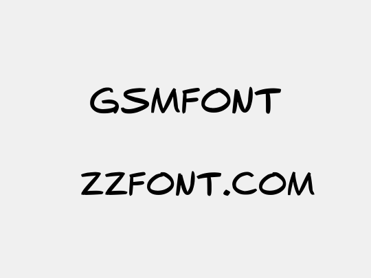 gsmfont