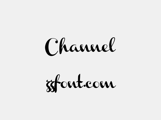 Channel