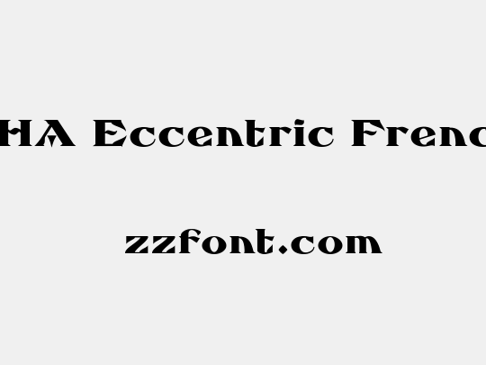 FHA Eccentric French