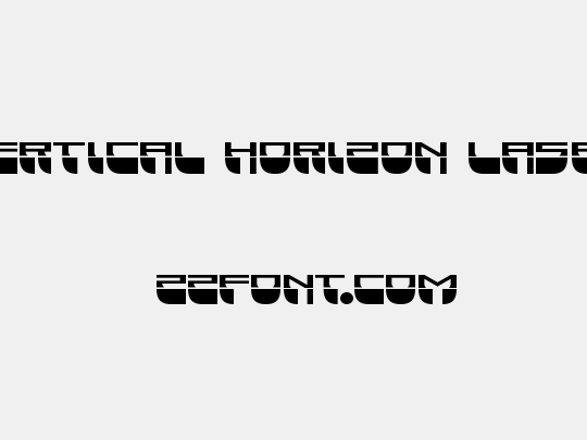 Vertical Horizon Laser