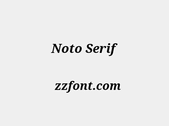 Noto Serif