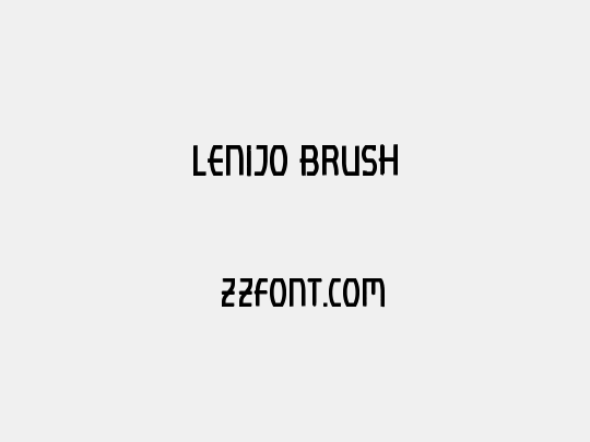 Lenijo Brush
