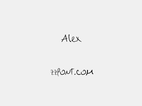 Alex