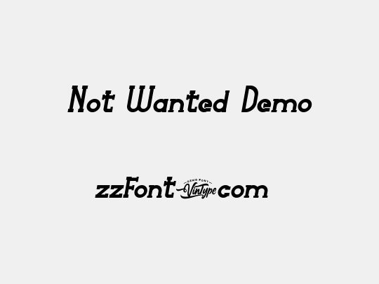 Not Wanted Demo
