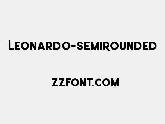 Leonardo-SemiRounded