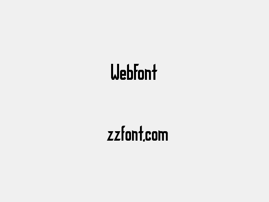WebFont