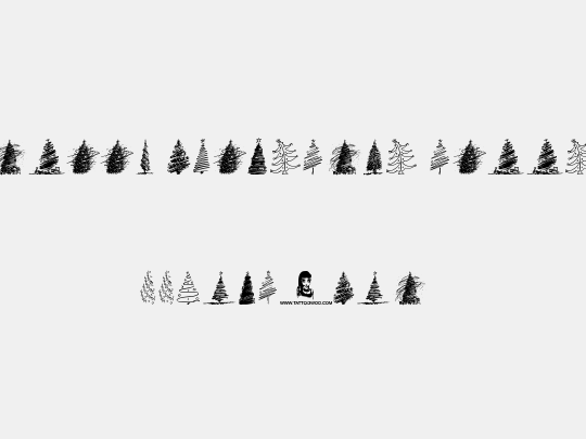 Merry Christmas Trees