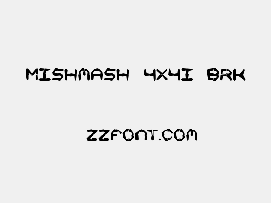 Mishmash 4x4i BRK