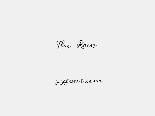 The Rain