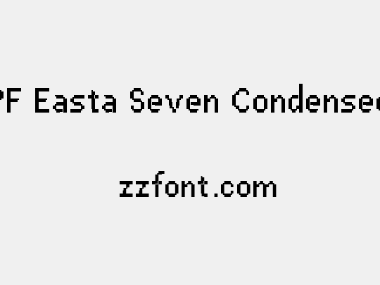 PF Easta Seven Condensed