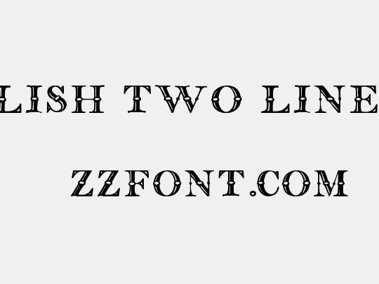 english two line tfb