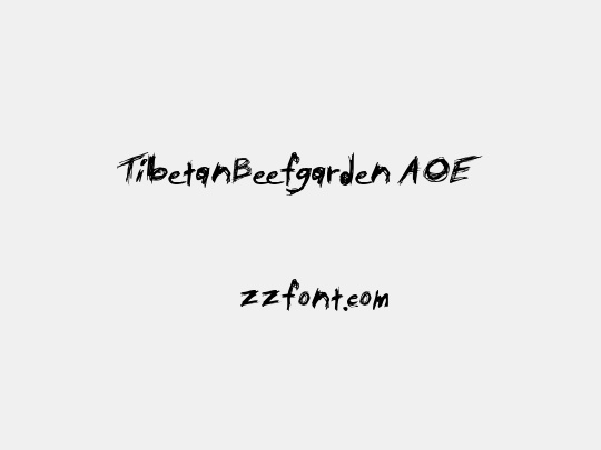 TibetanBeefgarden AOE