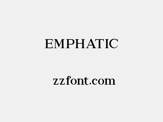 EMPHATIC