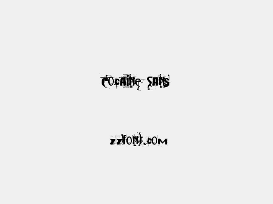 Cocaine Sans