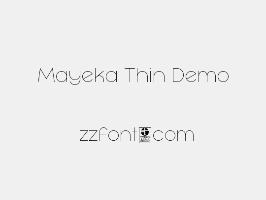 Mayeka Thin Demo