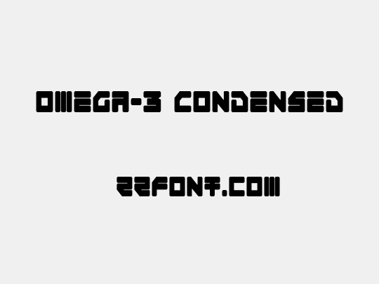 Omega-3 Condensed