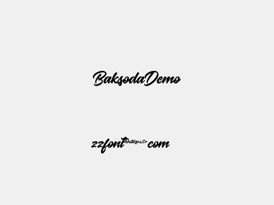 BaksodaDemo