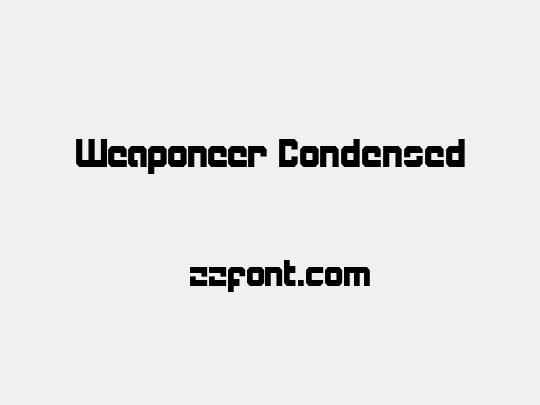 Weaponeer Condensed