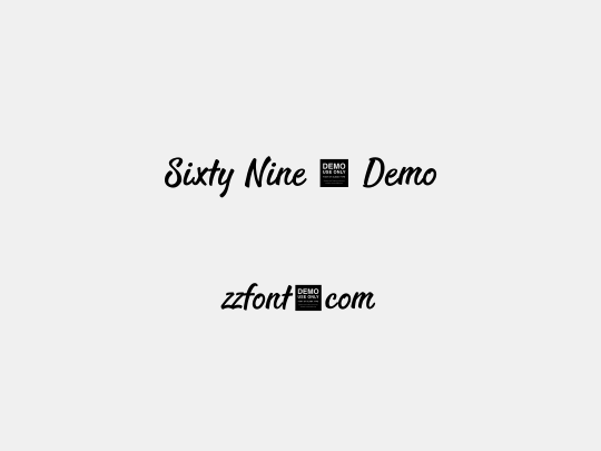 Sixty Nine - Demo