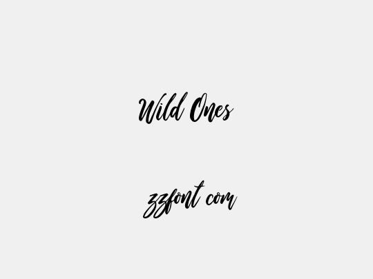 Wild Ones