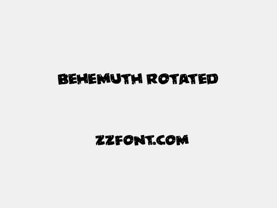 Behemuth Rotated
