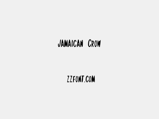 Jamaican Crow