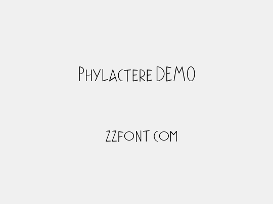 Phylactere DEMO