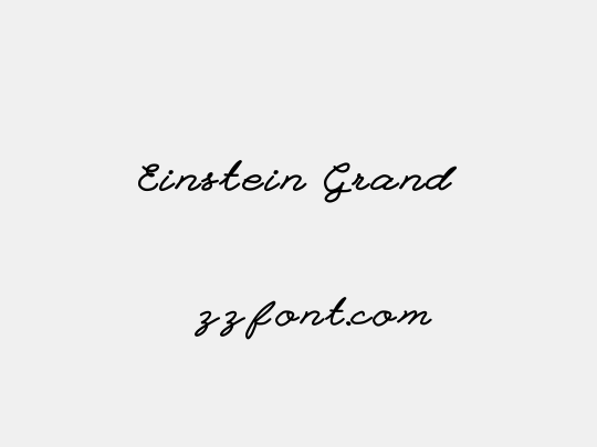 Einstein Grand