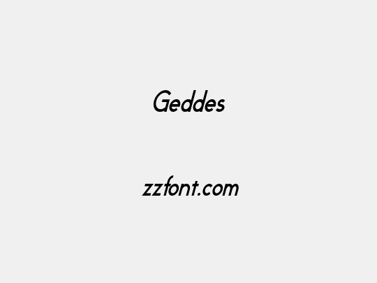 Geddes