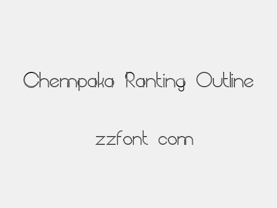 Chempaka Ranting Outline
