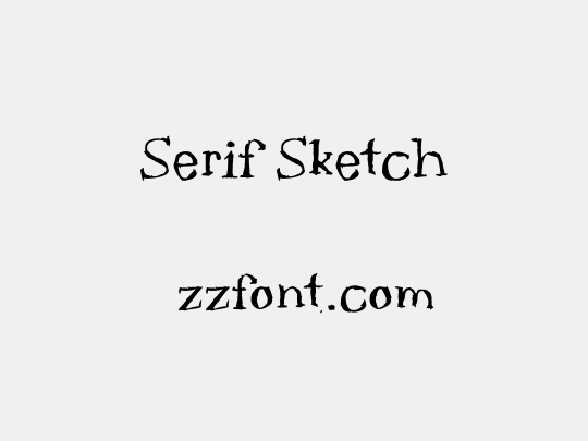 Serif Sketch