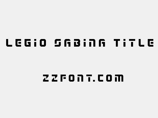 Legio Sabina Title