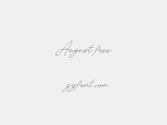 August free