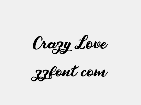 Crazy Love