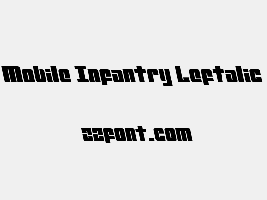 Mobile Infantry Leftalic
