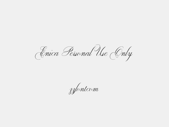 Enica Personal Use Only