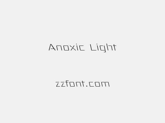Anoxic Light
