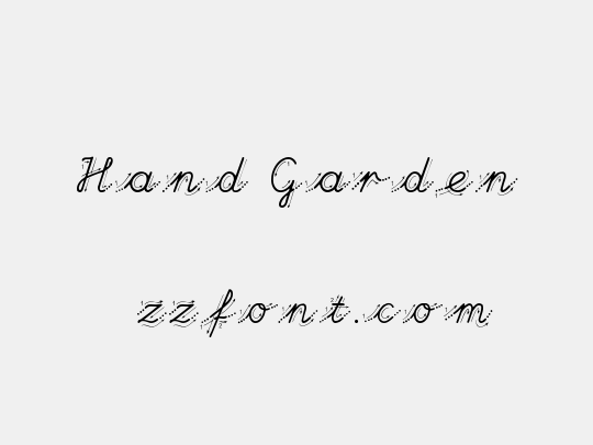 Hand Garden