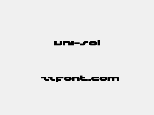 uni-sol