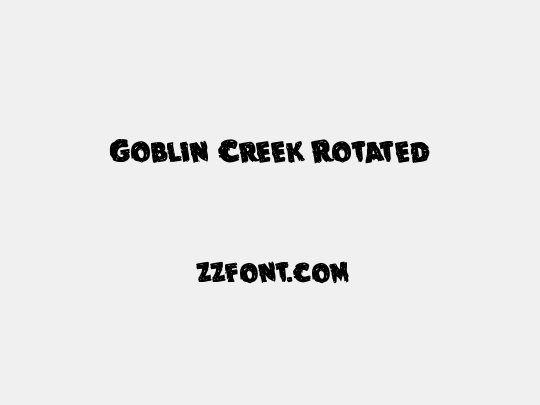 Goblin Creek Rotated